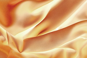 gold fabric texture background.wavy canvas pattern