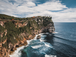 Wall Mural - coastline with ocean and rocks