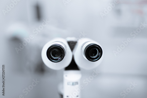 Fotografía Medical professional ophthalmologist equipment device slit lamp