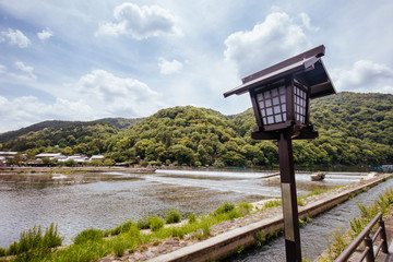 Canvas Print - Katsura River Arashiyama Kyoto