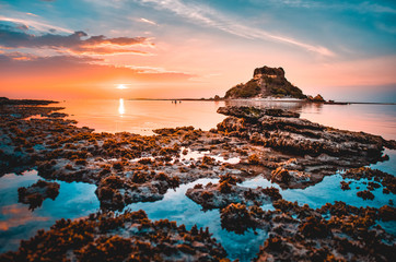 Sombrero Island, San Pascual, Masbate, Philippines. Circa April 2019