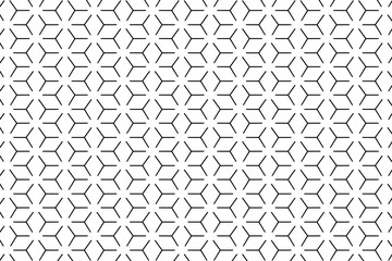 Poster - geometric seamless line pattern. minimalistic decorative texture. vector abstract pattern.