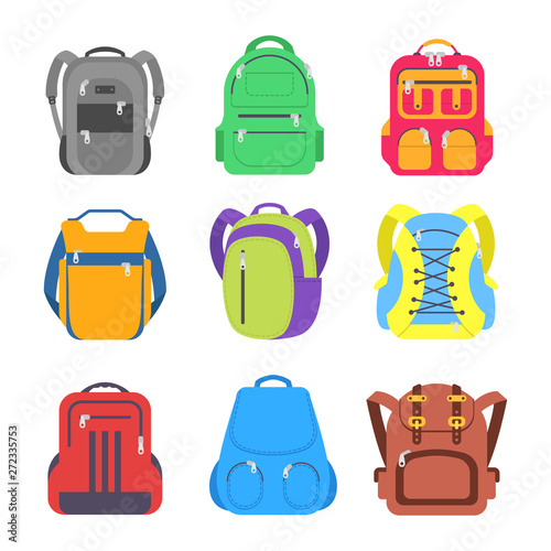 icon brand school bag