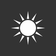 Poster - Sun icon vector