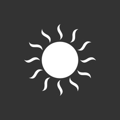 Poster - Sun icon vector
