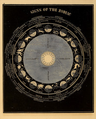 Wall Mural - astronomical illustration. old image