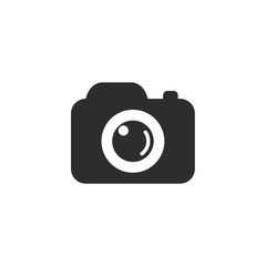 Aufkleber - Camera Icon. Camera symbol. flat photo camera vector isolated. Modern simple snapshot photography sign. Instant Photo internet concept. Trendy symbol for website design. camera logo design inspiration