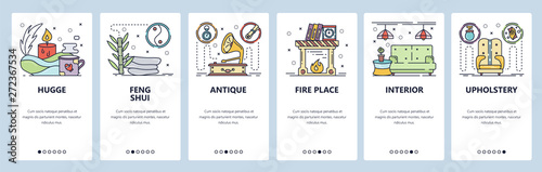 Fotografiet  Mobile app onboarding screens