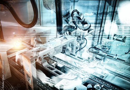 Fotografía Industrial Robot Automation Production Equipment