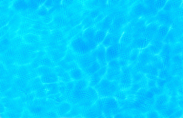  Swimming pool water with mosaic work background texture, top view