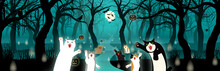 魔法の森　怒り荒ぶる猫のハロウィーン