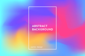 Wall Mural - Modern colorful background design. Vector page template, eps10