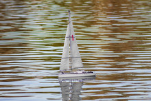 Sailboat Model Lake  Radio Remote Background