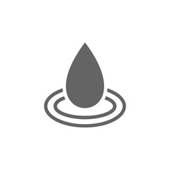 Poster - Water icon. Element of World religiosity icon. Premium quality graphic design icon. Signs and symbols collection icon