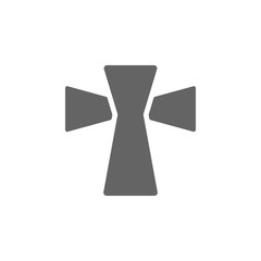 Poster - Cross icon. Element of World religiosity icon. Premium quality graphic design icon. Signs and symbols collection icon