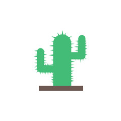 Poster - Cactus color icon. Element of boho color icon. Premium quality graphic design icon. Signs and symbols collection icon for websites, web design, mobile app