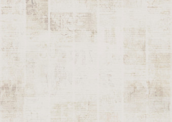 Old vintage grunge newspaper paper texture background.