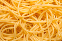 Background Of Cooked Aldente Spaghetti Pasta