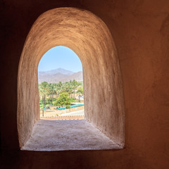 Poster - View from Rustaq fort