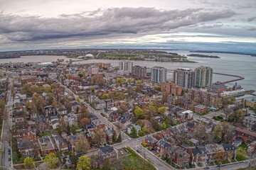 Wall Mural - Kingston is a Canadian Town on the Shore of Lake Ontario with a large University and Hospital