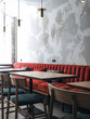 © Sergey Melnikov/Stocksy - Stylish interior of bar with shabby wall
