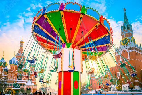 Moscow The Red Square Christmas Fair Kremlin Winter In Moscow New Year S Holiday In Russia Red Square In Winter St Basil S Cathedral Christmas Decorations Russian Federation In Winter Stock Photo Adobe St Basil 2021 Christmas Bazaar