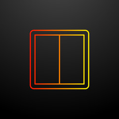 Aufkleber - Switch nolan icon. Elements of ecology set. Simple icon for websites, web design, mobile app, info graphics
