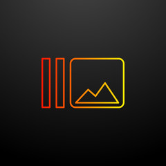 Aufkleber - Burst nolan icon. Elements of image set. Simple icon for websites, web design, mobile app, info graphics