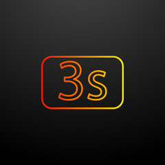 Poster - Timer nolan icon. Elements of image set. Simple icon for websites, web design, mobile app, info graphics