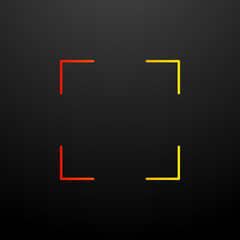 Poster - Focus nolan icon. Elements of image set. Simple icon for websites, web design, mobile app, info graphics