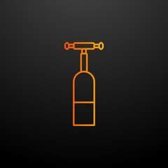 Aufkleber - pepper mill nolan icon. Elements of kitchen set. Simple icon for websites, web design, mobile app, info graphics