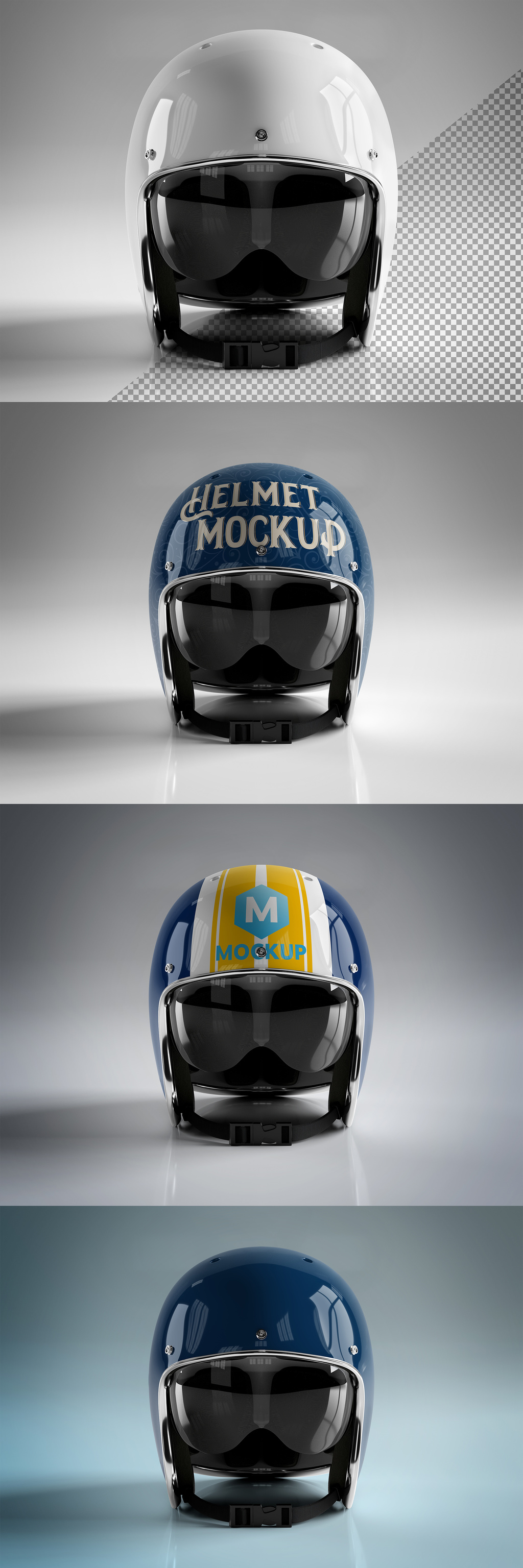 Download Motorcycle Helmet Mockup Isolated On Gray Background Stock Template Adobe Stock