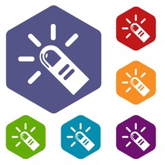 Fototapete - Cursor finger icon. Simple illustration of cursor finger vector icon for web
