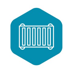 Poster - industrial scaffold icon. outline illustration of industrial scaffold vector icon for web design iso