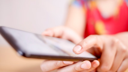 Woman With Smart Phone