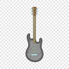 Poster - Electric guitar icon. Cartoon illustration of electric guitar vector icon for web design