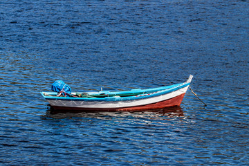 Sticker - boat on water