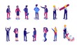 © TeraVector - Flat Set People Different Professions Isometric.