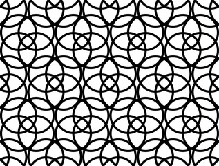 Sticker - seamless simple oriental pattern background texture seamless pattern vector illustration