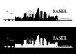Basel skyline - Switzerland - vector illustration - Vector
