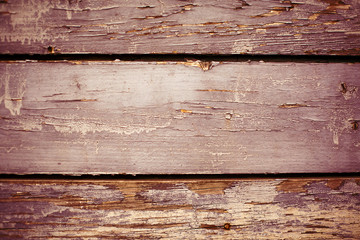 Wall Mural - old wooden background. brown scratched wooden board