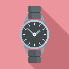Poster - hand watch icon. flat illustration of hand watch vector icon for web design