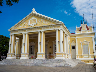 Bang Pa-In Royal Palace in Ayuthaya, Thailand, Jan 2018