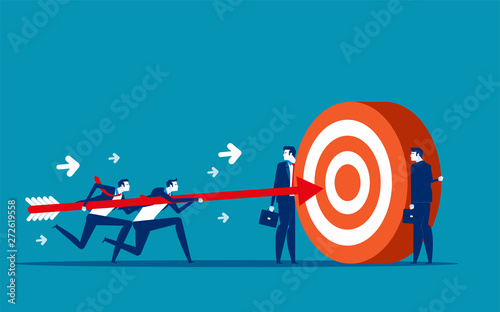 Fotomural Business team goal achievement