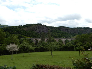 Canvas Print - Viaduc de Clécy, Calvados, Suisse normande, France