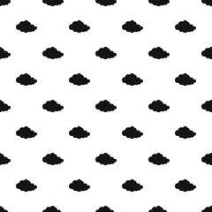 Poster - Translucent cloud pattern seamless vector repeat geometric for any web design