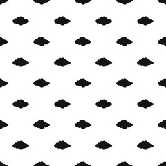 Poster - Upper cloud pattern seamless vector repeat geometric for any web design