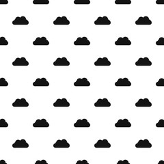 Poster - Flying cloud pattern seamless vector repeat geometric for any web design