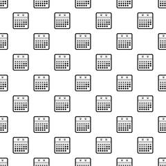 Poster - calendar plan pattern seamless vector repeat geometric for any web design