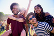 © gpointstudio - Two couples having great fun